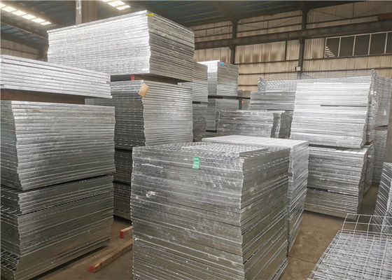 O aço carbono Q345 galvanizou a grelha do dreno para a planta de tratamento de esgotos