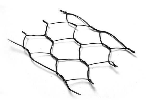 As cestas revestidas plásticas da rocha prendem furos de Mesh Chicken Wire With Small