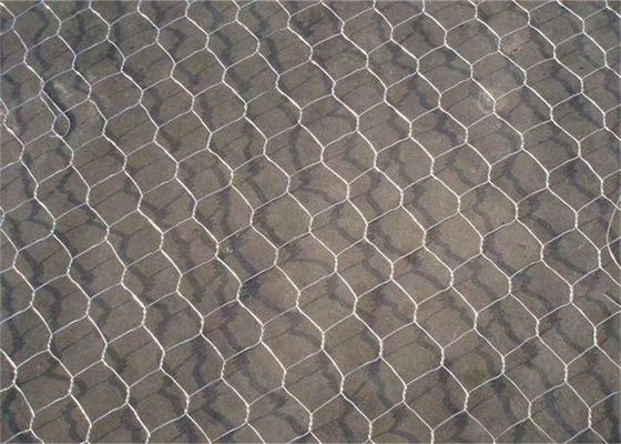 O PVC da longa vida revestiu o fio sextavado Mesh Hot Dip Galvanized 80*100mm