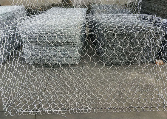 O PVC da longa vida revestiu o fio sextavado Mesh Hot Dip Galvanized 80*100mm
