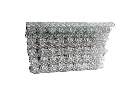 O Pvc revestido de Mesh Fencing 60*60mm do ciclone do zinco revestiu Diamond Mesh