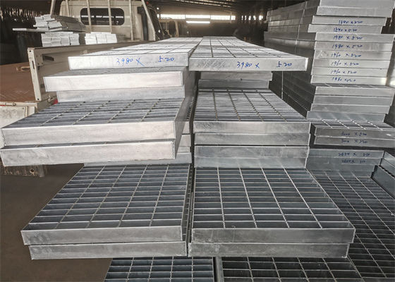 A anti plataforma do deslizamento soldou a barra de aço que raspa a proteção de corrosão de 1000x6000mm