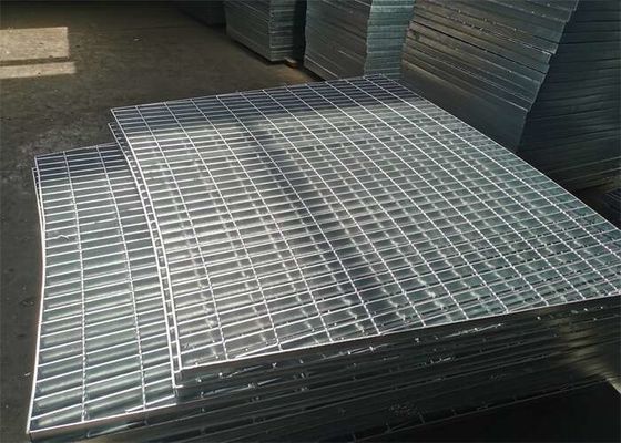 A grelha de aço galvanizada entrada de automóveis da plataforma almofada a certificação do HSE de 3x24ft