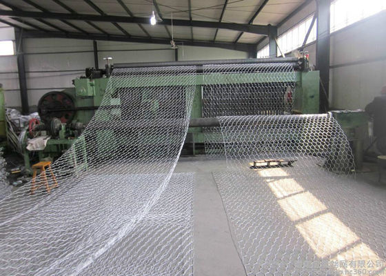 O PVC galvanizado do mergulho quente revestiu o fio Mesh For Rock Walls de Gabion