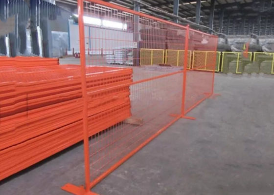 O pó galvanizado revestiu a cor personalizada 300mm provisória de Panels da cerca