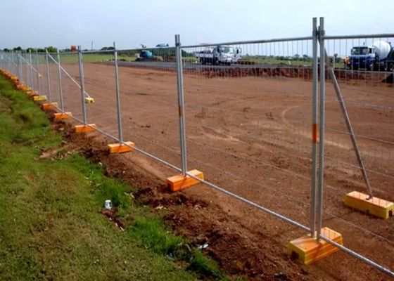 cerca provisória Panels Galvanized Standard da construção de 2100X2400mm